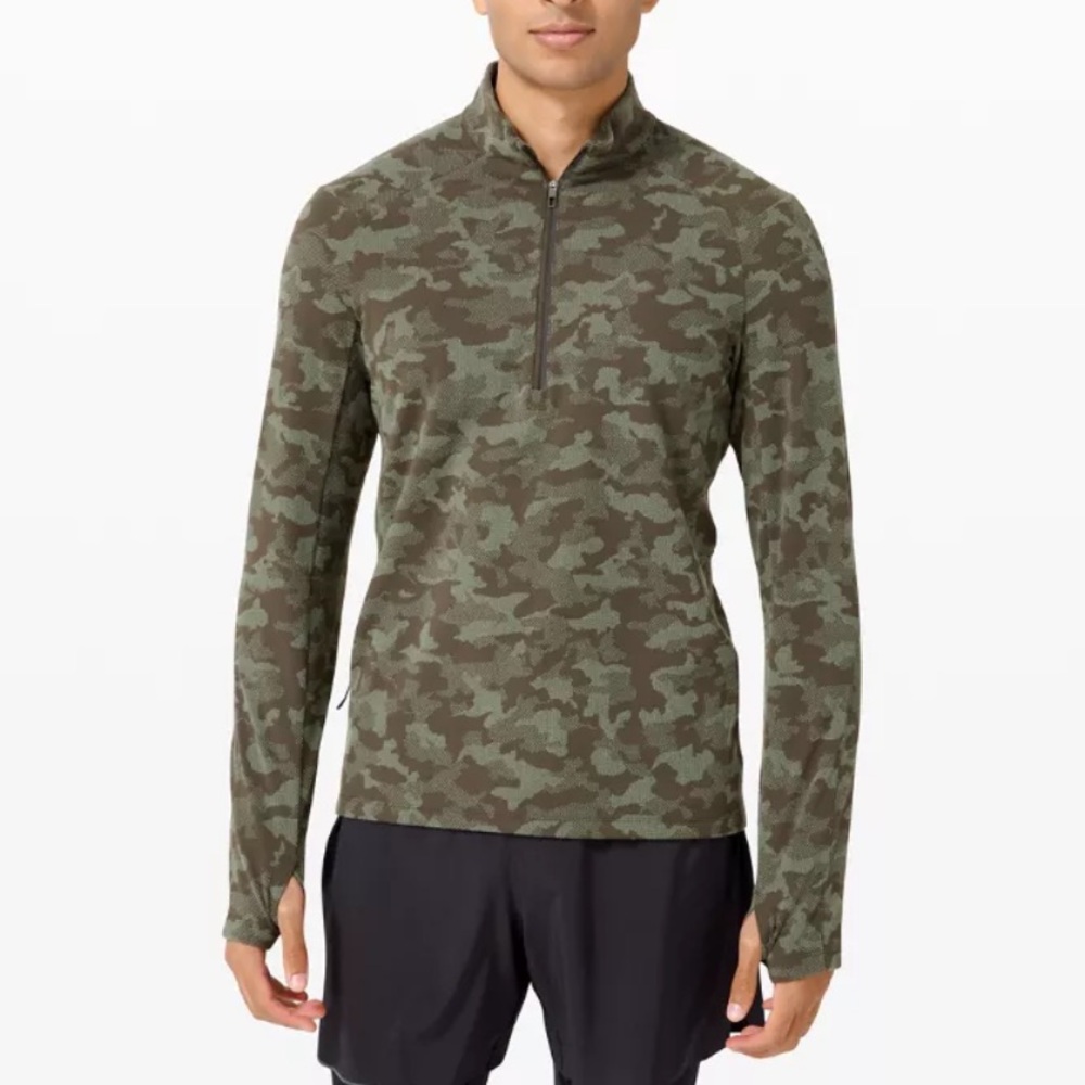 Lululemon surge warm 1/2 zip XXL